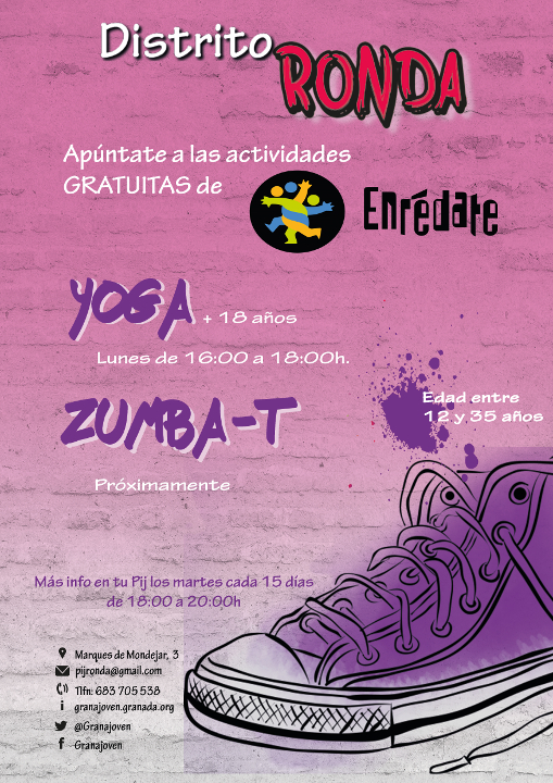 ©Ayto.Granada: Enredate: Actividades Enrdate